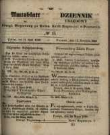Amtsblatt der K&ouml;niglichen Regierung zu Posen. 1848.04.12 Nro.15