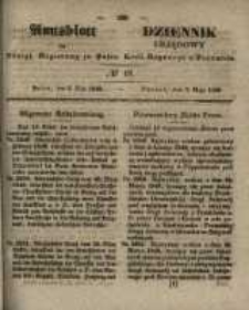 Amtsblatt der K&ouml;niglichen Regierung zu Posen. 1848.05.03 Nro.18
