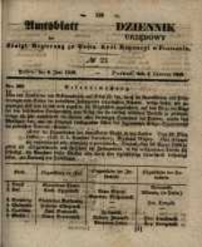 Amtsblatt der K&ouml;niglichen Regierung zu Posen. 1848.06.06 Nro.23
