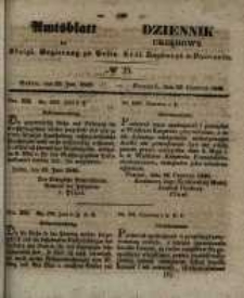 Amtsblatt der Königlichen Regierung zu Posen. 1848.06.21 Nro.25