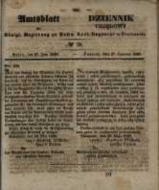 Amtsblatt der K&ouml;niglichen Regierung zu Posen. 1848.06.28 Nro.26