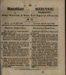 Amtsblatt der Königlichen Regierung zu Posen. 1848.07.19 Nro.29