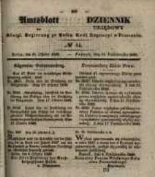 Amtsblatt der K&ouml;niglichen Regierung zu Posen. 1848.11.01 Nro.44
