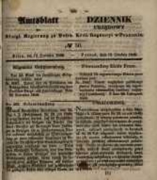 Amtsblatt der K&ouml;niglichen Regierung zu Posen. 1848.12.13 Nro.50