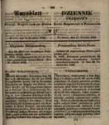 Amtsblatt der K&ouml;niglichen Regierung zu Posen. 1848.12.20 Nro.51