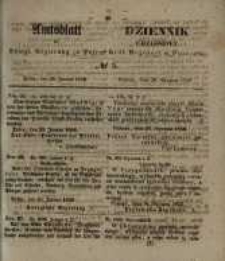 Amtsblatt der K&ouml;niglichen Regierung zu Posen. 1856.01.29 Nro.5
