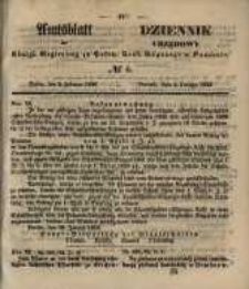 Amtsblatt der K&ouml;niglichen Regierung zu Posen. 1856.02.05 Nro.6