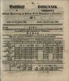 Amtsblatt der Königlichen Regierung zu Posen. 1856.02.12 Nro.7