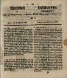 Amtsblatt der K&ouml;niglichen Regierung zu Posen. 1856.02.26 Nro.9