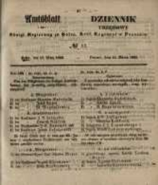 Amtsblatt der K&ouml;niglichen Regierung zu Posen. 1856.03.11 Nro.11
