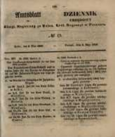 Amtsblatt der K&ouml;niglichen Regierung zu Posen. 1856.05.06 Nro.19