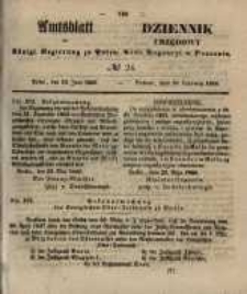 Amtsblatt der K&ouml;niglichen Regierung zu Posen. 1856.06.10 Nro.24