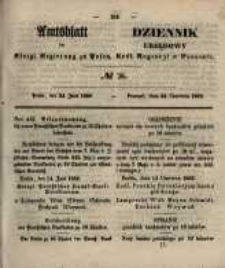 Amtsblatt der Königlichen Regierung zu Posen. 1856.06.24 Nro.26