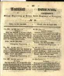Amtsblatt der Königlichen Regierung zu Posen. 1856.07.22 Nro.30