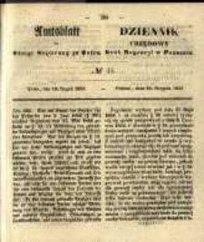 Amtsblatt der K&ouml;niglichen Regierung zu Posen. 1856.08.19 Nro.34