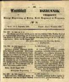 Amtsblatt der Königlichen Regierung zu Posen. 1856.09.02 Nro.36