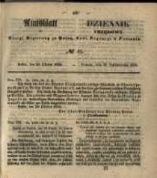 Amtsblatt der K&ouml;niglichen Regierung zu Posen. 1856.10.28 Nro.44