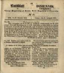 Amtsblatt der K&ouml;niglichen Regierung zu Posen. 1856.11.25 Nro.48