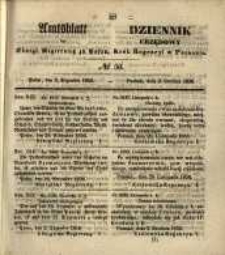 Amtsblatt der K&ouml;niglichen Regierung zu Posen. 1856.12.09 Nro.50