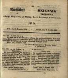 Amtsblatt der K&ouml;niglichen Regierung zu Posen. 1856.12.16 Nro.51