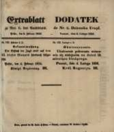 Dodatek do Nr. 6. Dziennika Urzęd. Poznań, dnia 5. lutego 1856