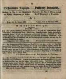 Oeffentlicher Anzeiger. 1856.01.15 Nro.3