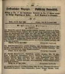 Oeffentlicher Anzeiger. 1856.04.22 Nro.17