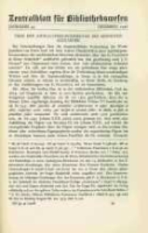 Zentralblatt f&uuml;r Bibliothekswesen. 1928.12 Jg.45 heft 12