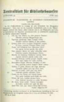 Zentralblatt für Bibliothekswesen. 1929.06 Jg.46 heft 6