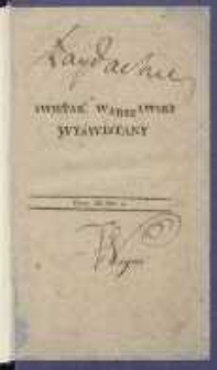 Świstak Warszawski wyświstany czyli Uwagi krytyczne nad warszawskim romansem tytułowanym "Podr&oacute;ż do Ciemnogrodu" pod imieniem pisarza nazwanego Świstek przez drukarską pomyłkę