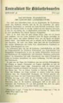 Zentralblatt für Bibliothekswesen. 1924.07 Jg.48 heft 7