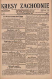 Kresy Zachodnie: pismo poświęcone obronie interes&oacute;w narodowych na zachodnich ziemiach Polski 1929.10.30 R.7 Nr250