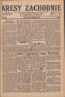 Kresy Zachodnie: pismo poświęcone obronie interes&oacute;w narodowych na zachodnich ziemiach Polski 1929.11.01 R.7 Nr252