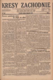 Kresy Zachodnie: pismo poświęcone obronie interes&oacute;w narodowych na zachodnich ziemiach Polski 1929.11.05 R.7 Nr254