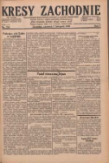 Kresy Zachodnie: pismo poświęcone obronie interes&oacute;w narodowych na zachodnich ziemiach Polski 1929.11.08 R.7 Nr257