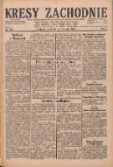Kresy Zachodnie: pismo poświęcone obronie interes&oacute;w narodowych na zachodnich ziemiach Polski 1929.11.14 R.7 Nr262