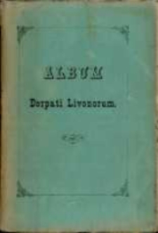 Album Dorpati Livonorum