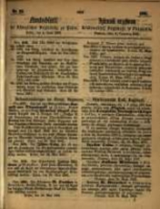 Amtsblatt der K&ouml;niglichen Regierung zu Posen. 1861.06.04 Nro.23