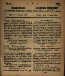 Amtsblatt der K&ouml;niglichen Regierung zu Posen. 1860.02.07 Nro.6