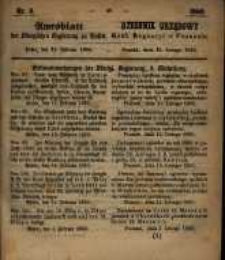 Amtsblatt der K&ouml;niglichen Regierung zu Posen. 1860.02.21 Nro.8