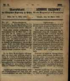 Amtsblatt der K&ouml;niglichen Regierung zu Posen. 1860.03.13 Nro.11