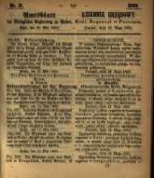 Amtsblatt der K&ouml;niglichen Regierung zu Posen. 1860.05.22 Nro.21