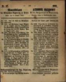 Amtsblatt der K&ouml;niglichen Regierung zu Posen. 1860.10.02 Nro.40