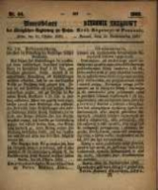 Amtsblatt der Königlichen Regierung zu Posen. 1860.10.30 Nro.44