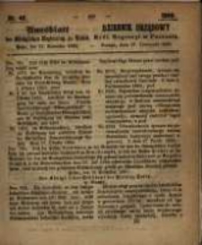 Amtsblatt der Königlichen Regierung zu Posen. 1860.11.27 Nro.48
