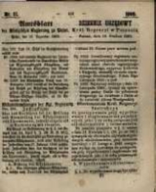 Amtsblatt der K&ouml;niglichen Regierung zu Posen. 1860.12.18 Nro.51