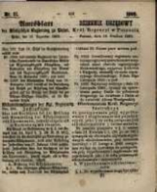 Amtsblatt der Königlichen Regierung zu Posen. 1860.12.18 Nro.51