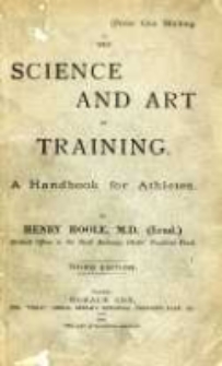 The science and art of training: a handbook for athletes