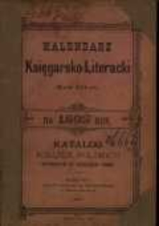 Kalendarz Księgarsko-Literacki na rok 1893.
