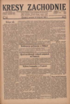 Kresy Zachodnie: pismo poświęcone obronie interes&oacute;w narodowych na zachodnich ziemiach Polski 1929.11.21 R.7 Nr268